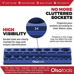 2-Row Magnetic Socket Holders