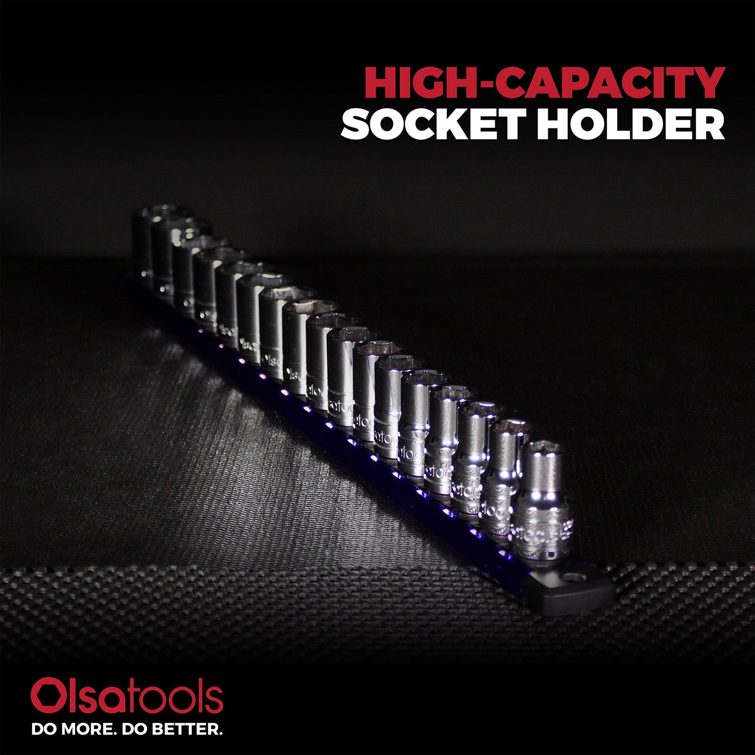 Magnetic Aluminum Socket Rails