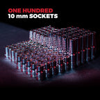 100pc 10 mm Socket Sets