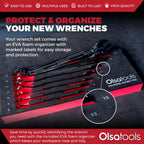 Slim Profile Wrench Set