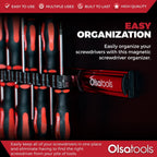 Magnetic Screwdriver Organizer