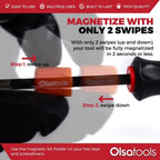 Bit Magnetizer Ring and Demagnetizer Screwdriver Bit Drive Holder