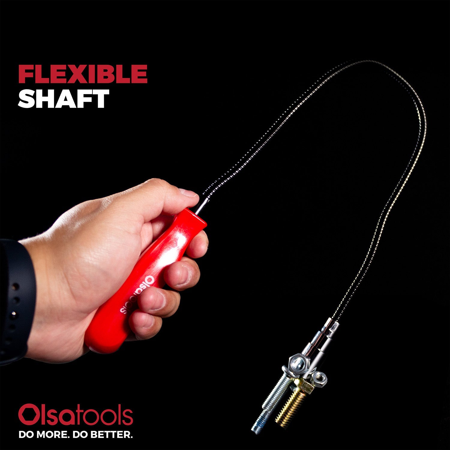 Flexible Magnetic Pickup Stick with LED Light