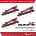 Magnetic Screwdriver Organizer