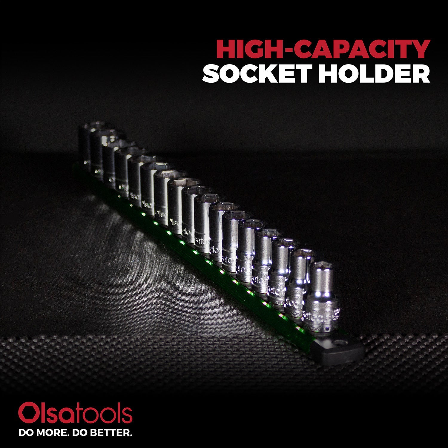 Magnetic Aluminum Socket Rails