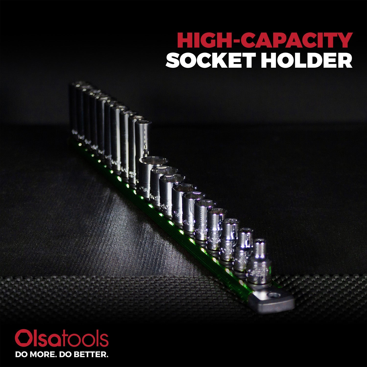 Magnetic Aluminum Socket Rails