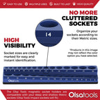 2-Row Magnetic Socket Holders