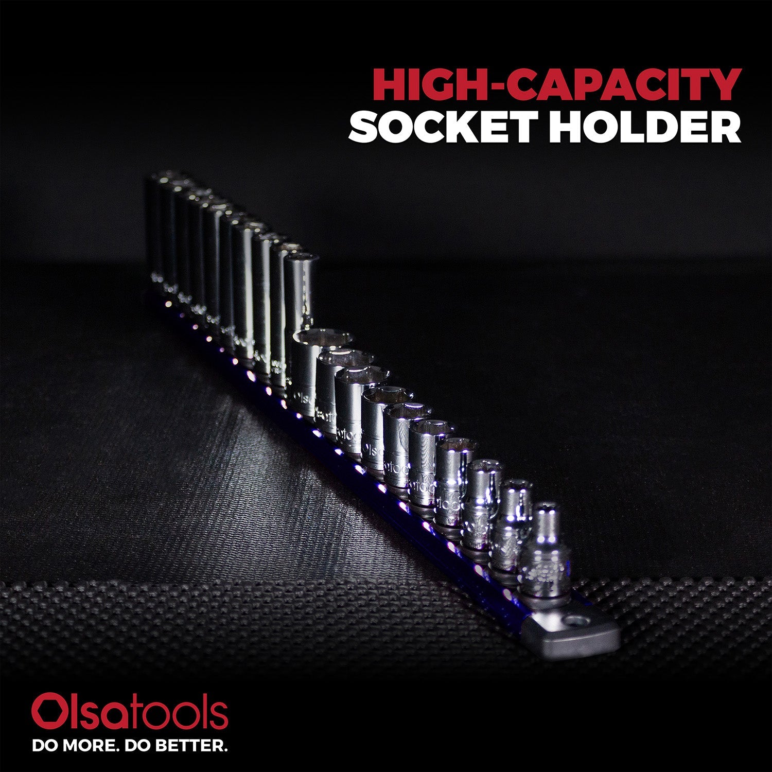 Magnetic Aluminum Socket Rails