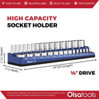2-Row Magnetic Socket Holders