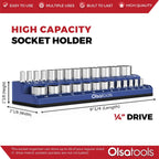 2-Row Magnetic Socket Holders