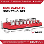 2-Row Magnetic Socket Holders