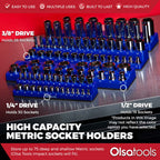 2-Row Magnetic Socket Holders
