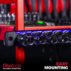 Magnetic Aluminum Socket Rails
