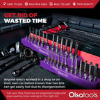 Magnetic Hex 1/4" Bit Organizer