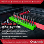 Magnetic Hex 1/4" Bit Organizer