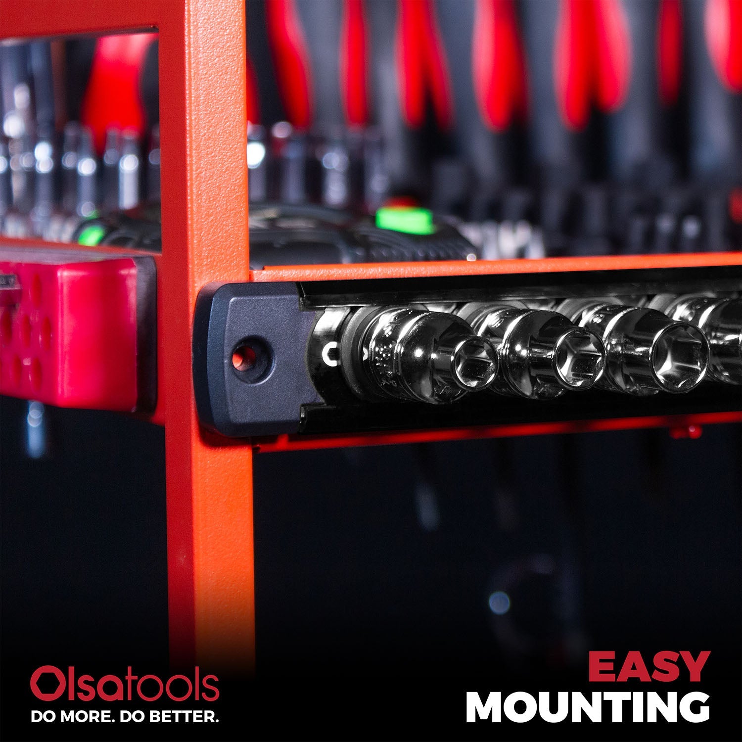 Magnetic Aluminum Socket Rails