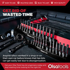 Magnetic Hex 1/4" Bit Organizer