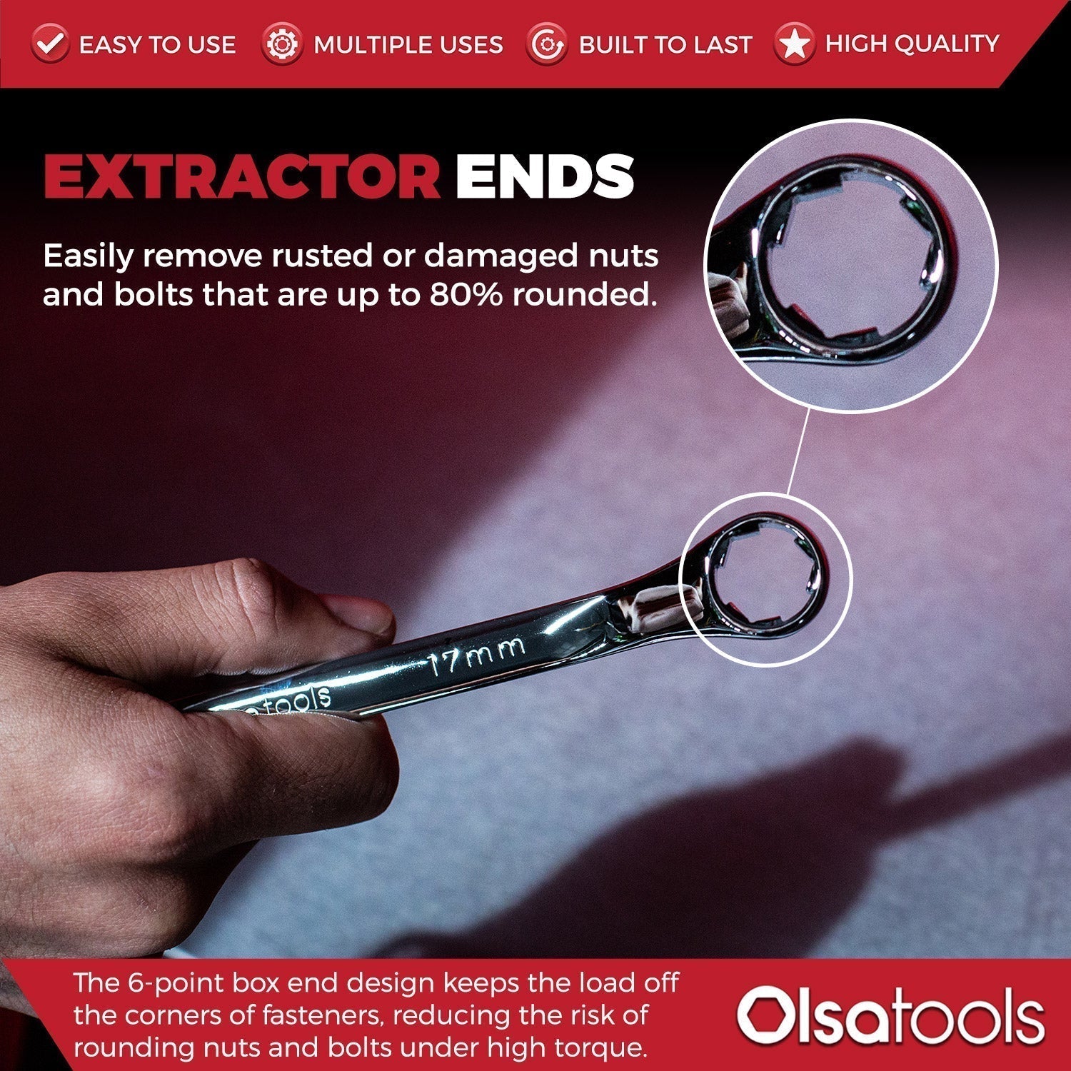 Bolt Extractor Wrench Sets