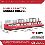2-Row Magnetic Socket Holders