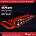 Magnetic Portable Socket Organizer Tray