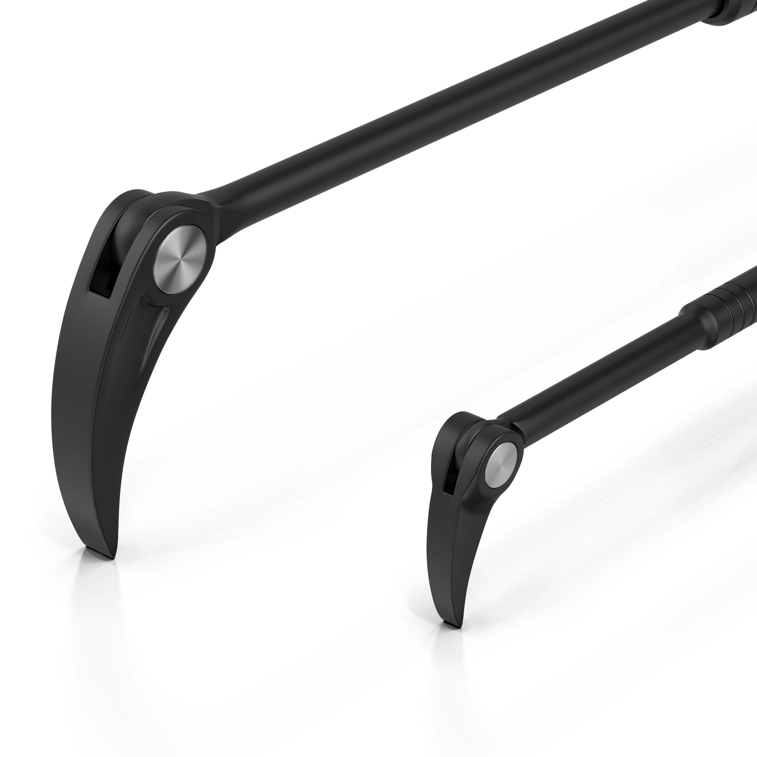 Indexing Pry Bar Set (2pc) | Heavy Duty 10" and 20" Long Pry Bars