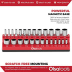 2-Row Magnetic Socket Holders