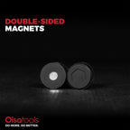 Magnetic Buttons 10pc Set - Strong Silicone Non-Scratch Magnets