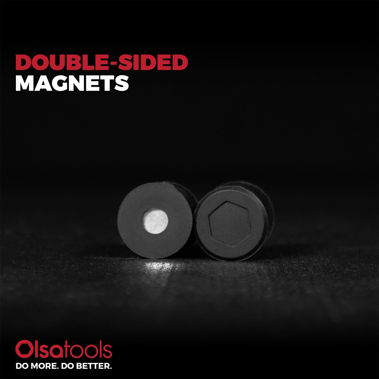 Magnetic Buttons 10pc Set - Strong Silicone Non-Scratch Magnets