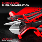 Plier Organizer Rack For Tool Box Drawer