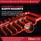 Magnetic Portable Socket Organizer Tray