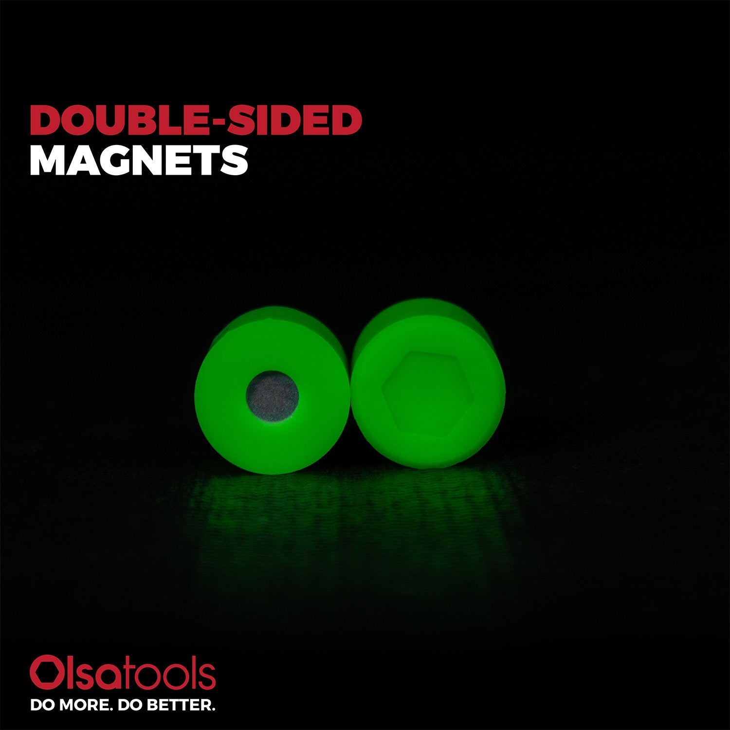 Magnetic Buttons 10pc Set - Strong Silicone Non-Scratch Magnets