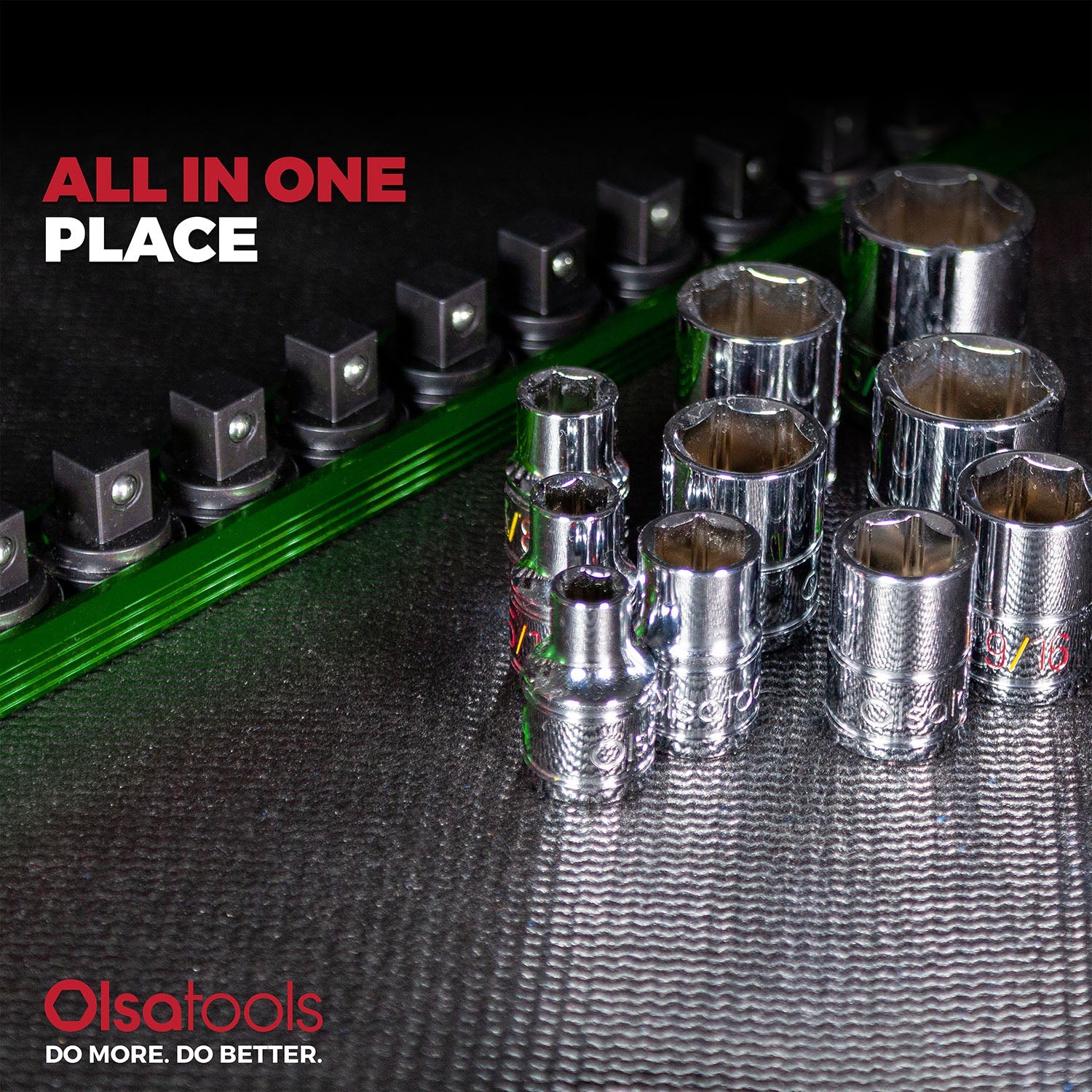 Magnetic Aluminum Socket Rails