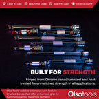 Wobble Socket Extension Set (9pc) | 1/2, 3/8, 1/4" Drive Ratchet Extension Bars