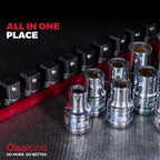 Magnetic Aluminum Socket Rails