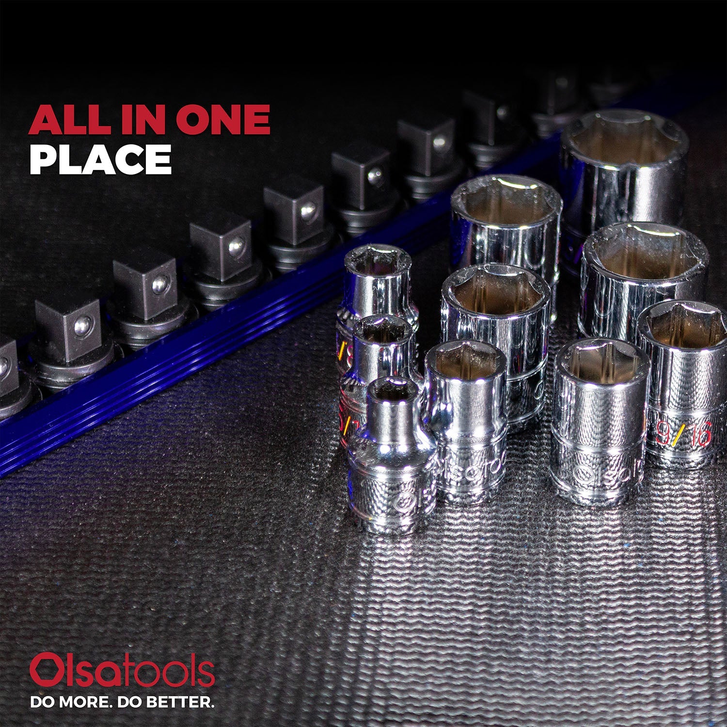 Magnetic Aluminum Socket Rails