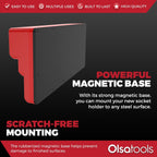 3-Row Magnetic Socket Holder