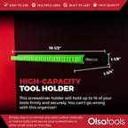 Magnetic Screwdriver Organizer