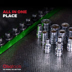 Magnetic Aluminum Socket Rails