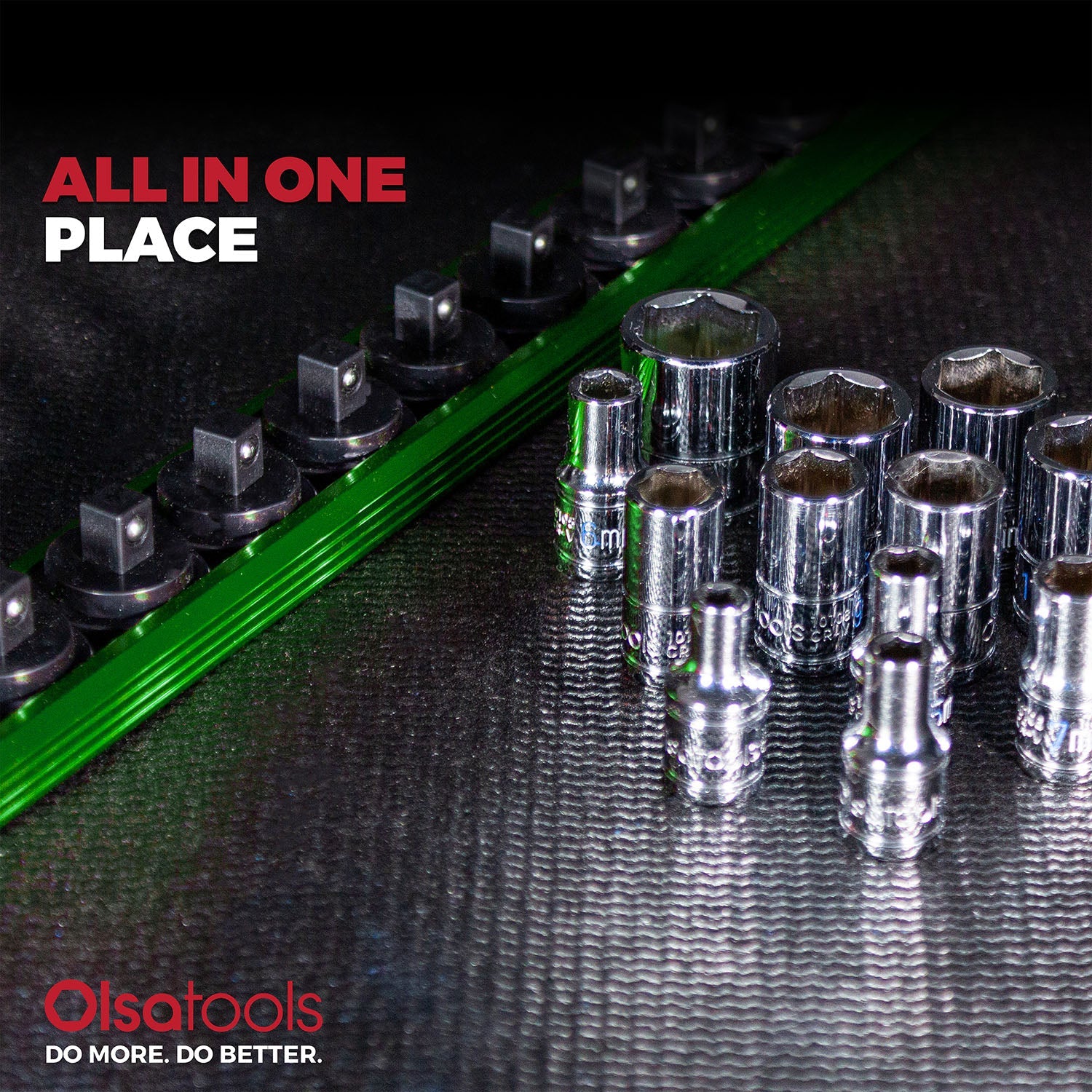 Magnetic Aluminum Socket Rails