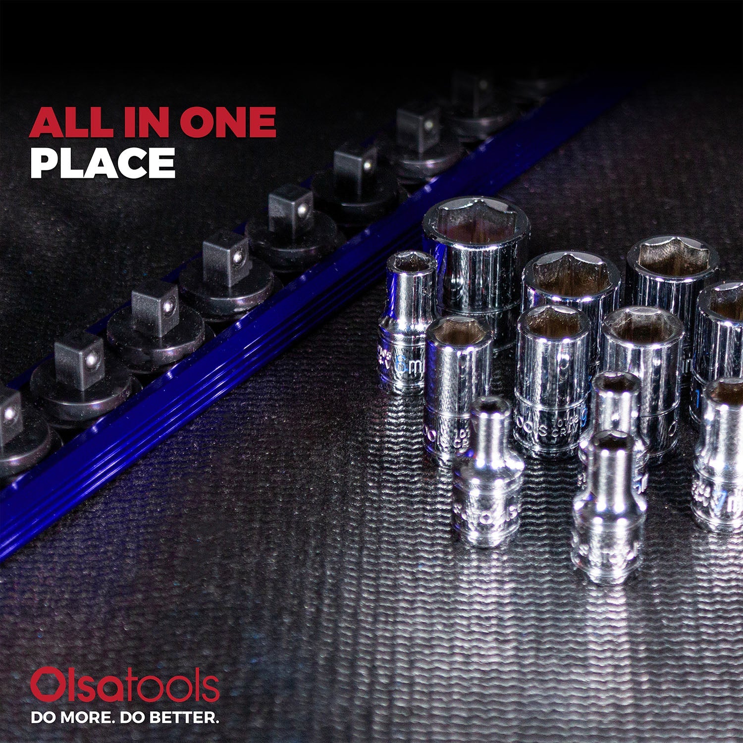 Magnetic Aluminum Socket Rails