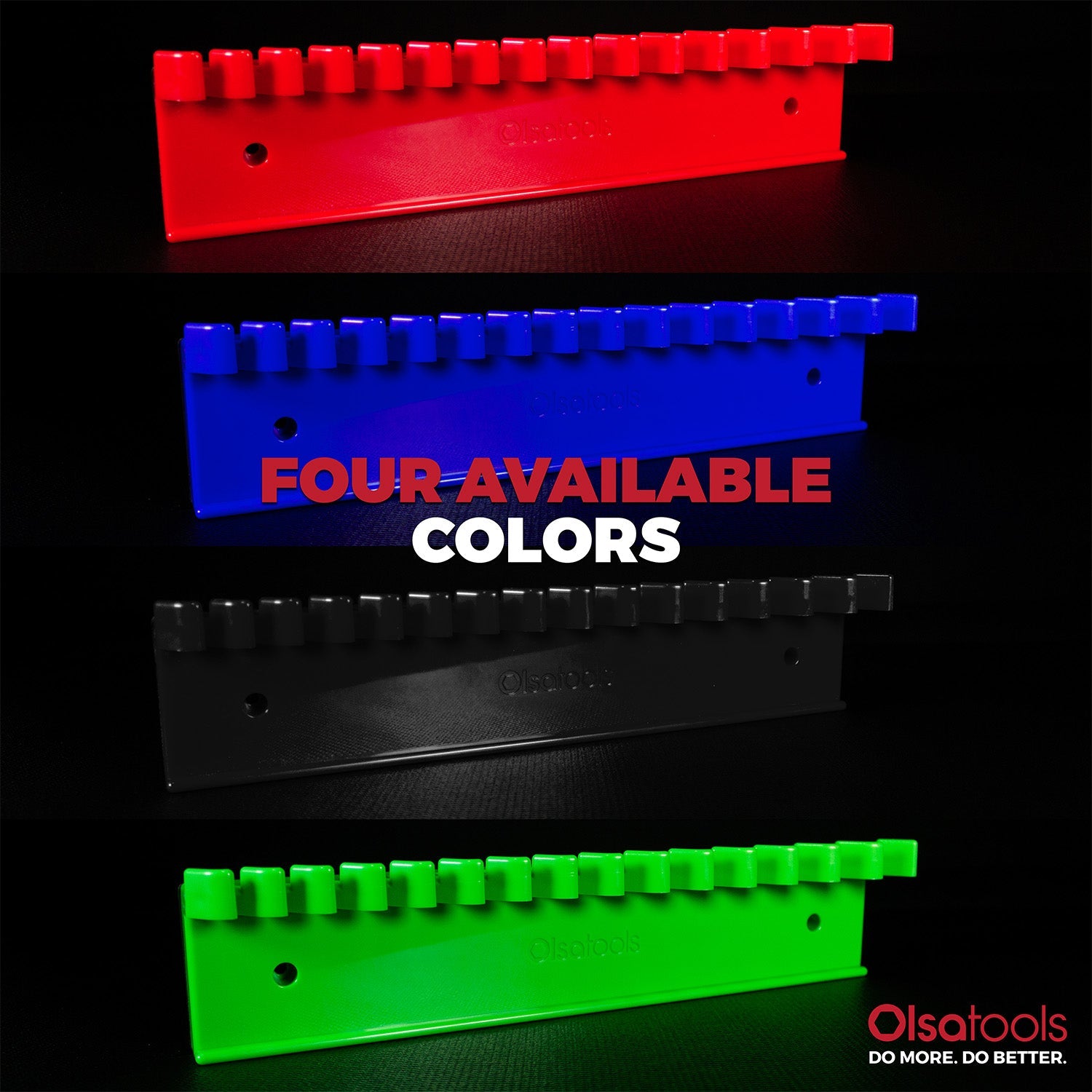 Magnetic Wrench Holders (Holds 15 Wrenches)