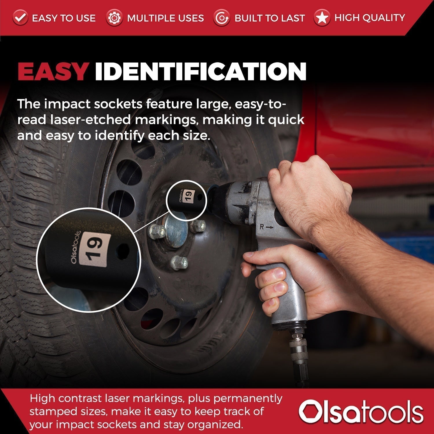 Cr-Mo Impact Sockets