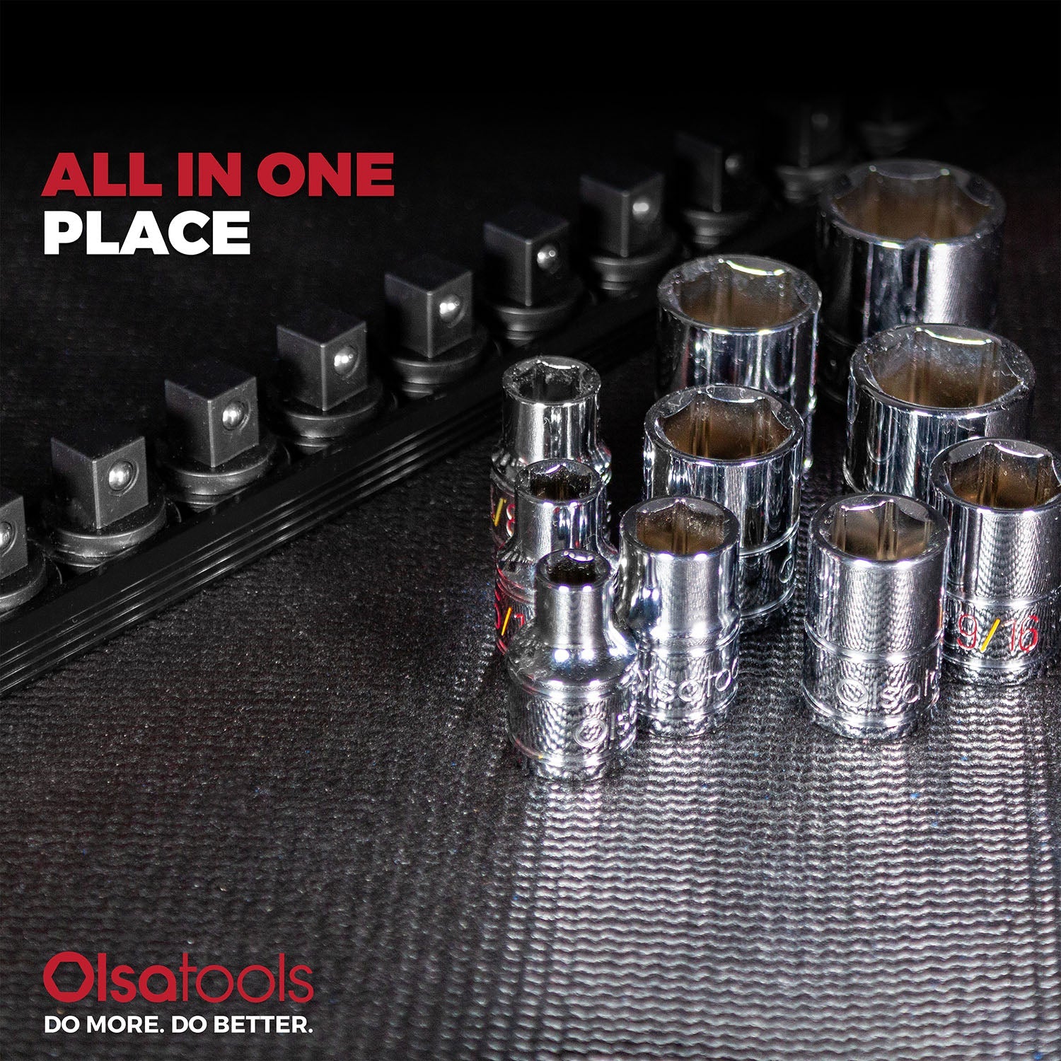 Magnetic Aluminum Socket Rails