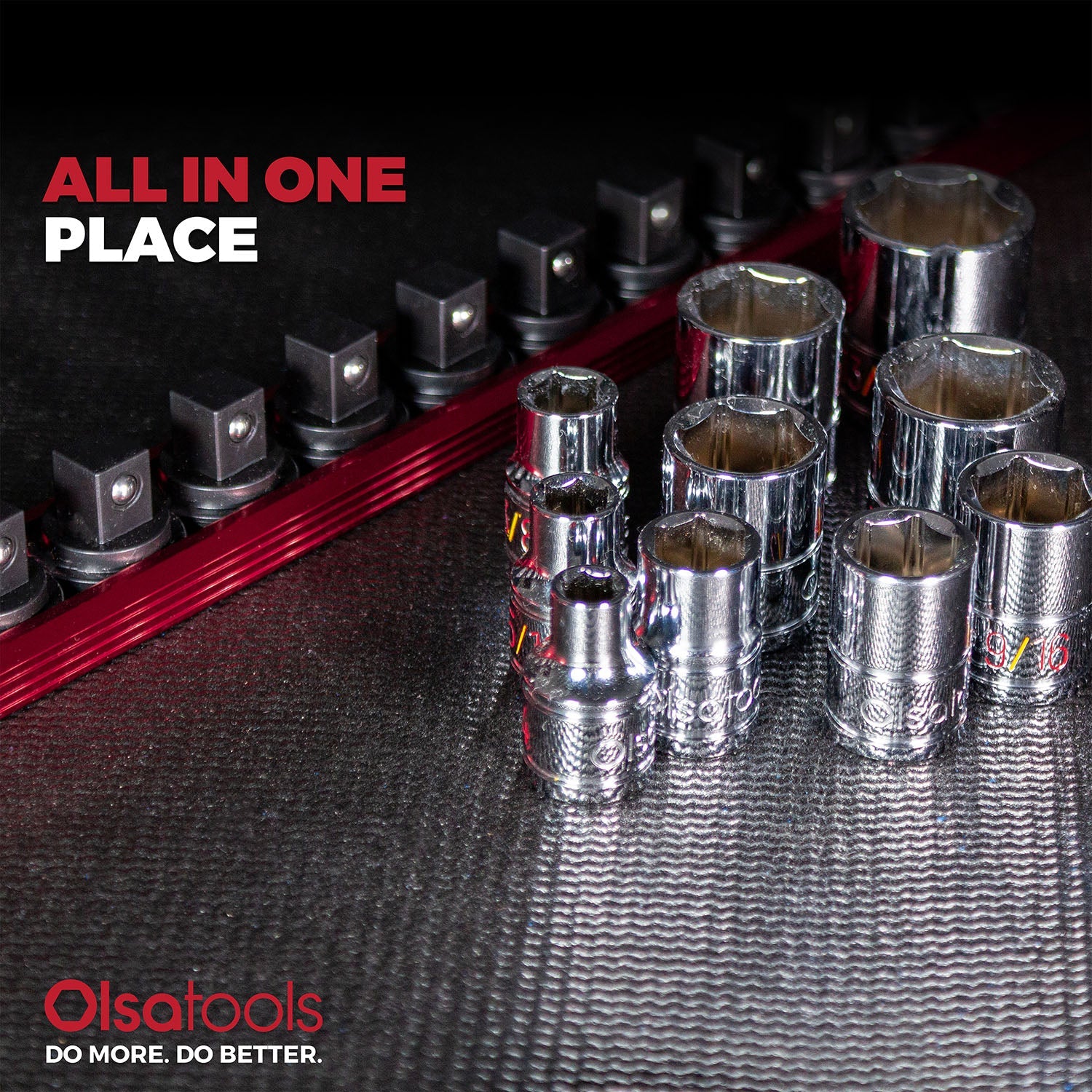 Magnetic Aluminum Socket Rails