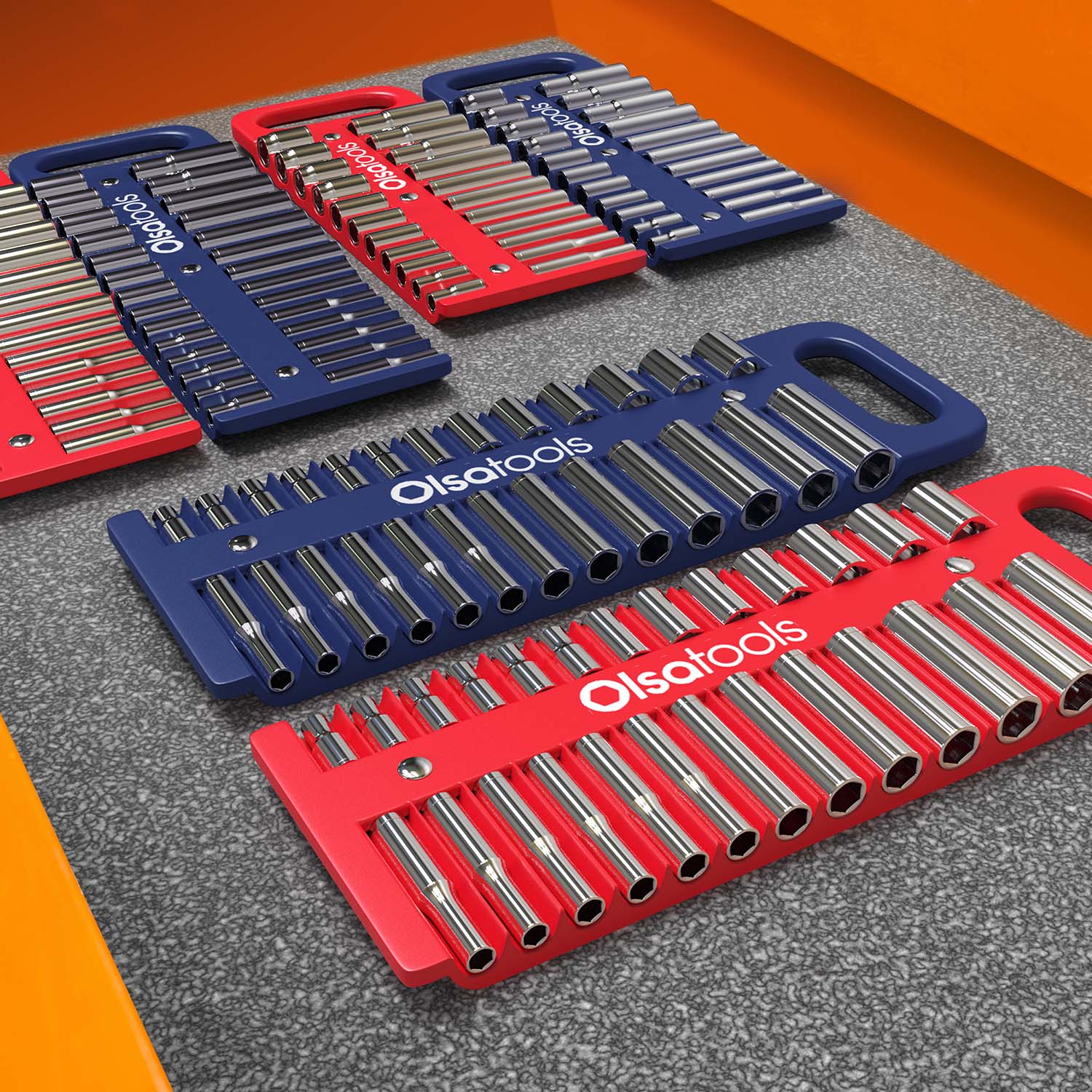 Magnetic Portable Socket Organizer Tray