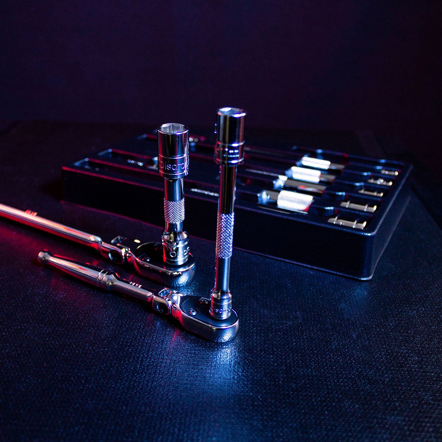 Wobble Socket Extension Set (9pc) | 1/2, 3/8, 1/4" Drive Ratchet Extension Bars