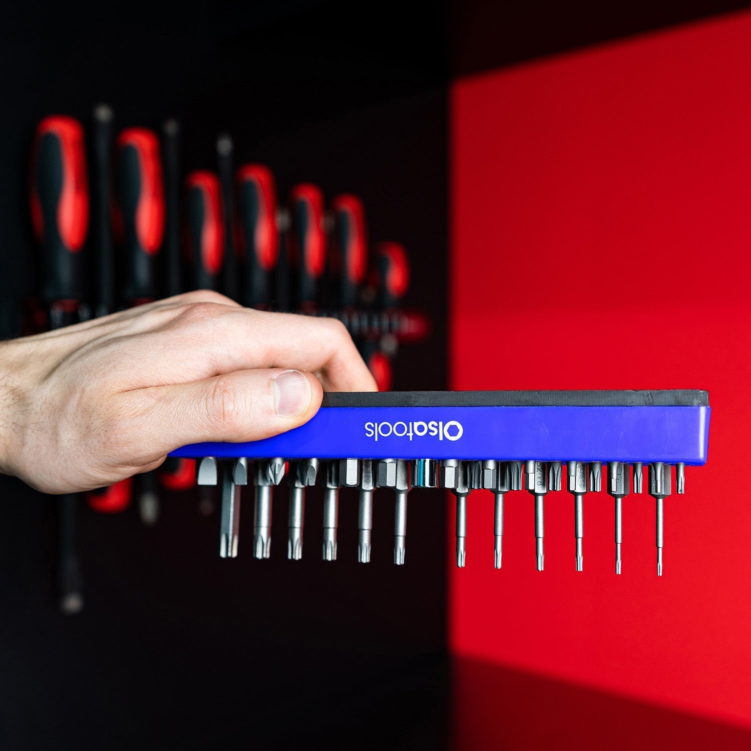 Magnetic Hex 1/4" Bit Organizer