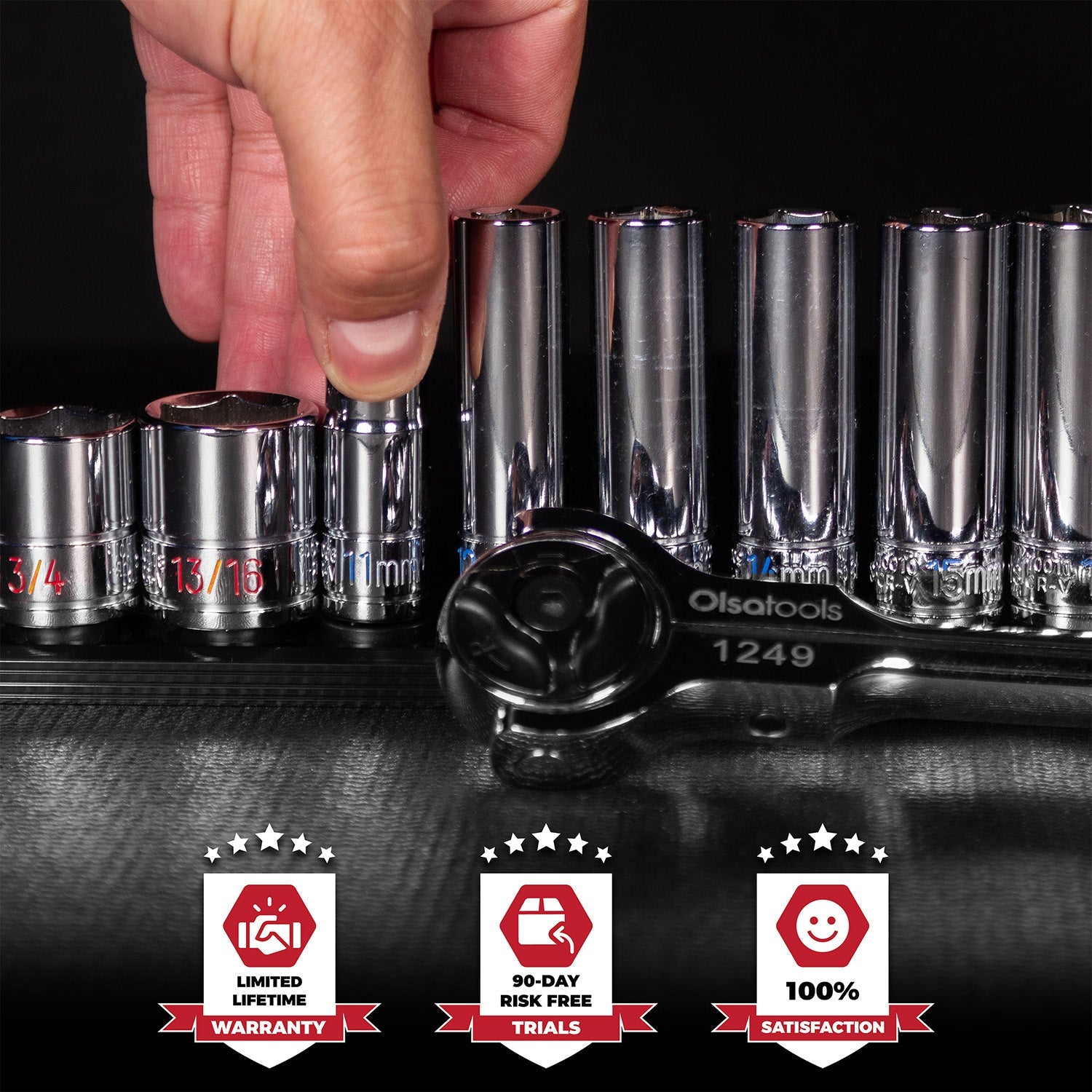 Magnetic Aluminum Socket Rails