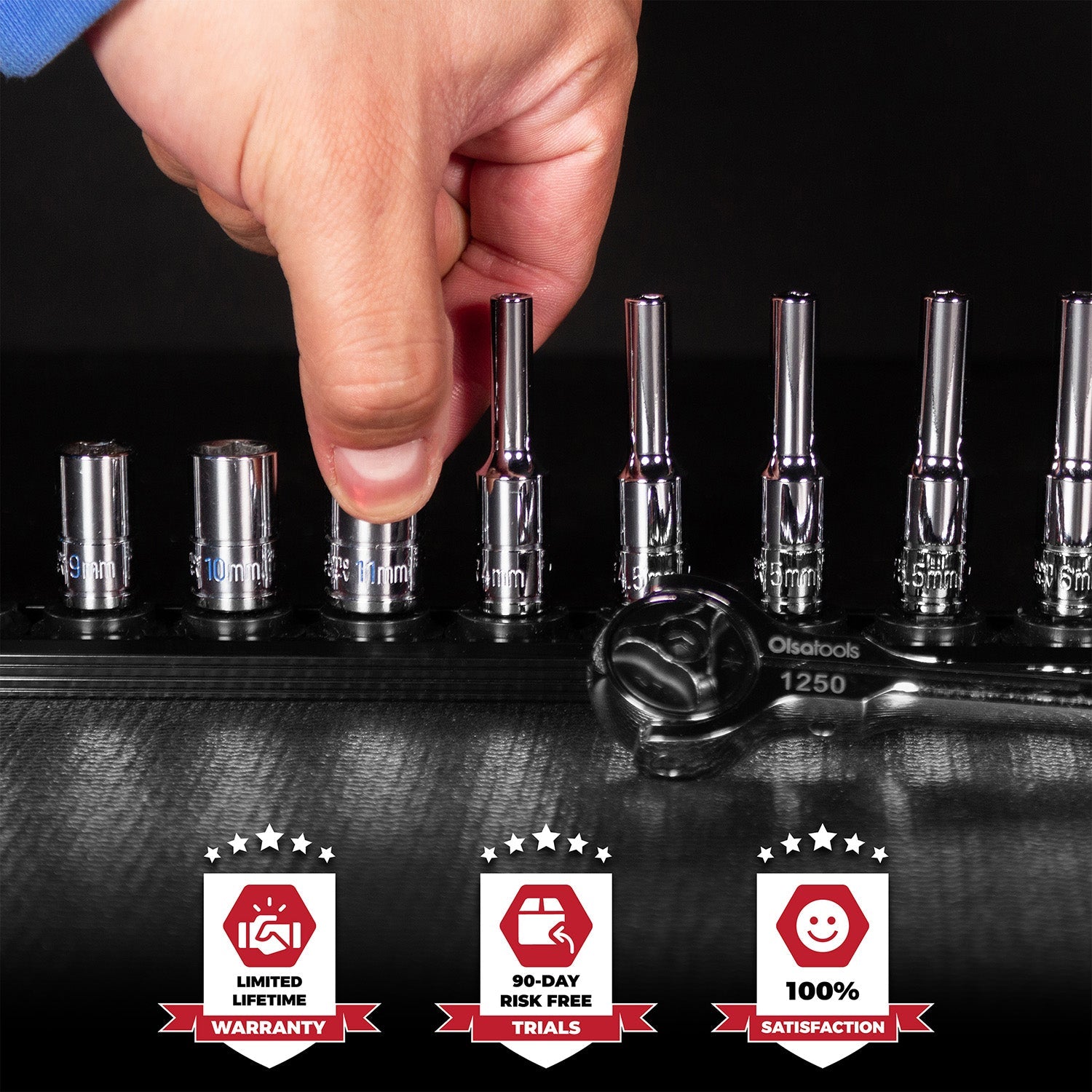 Magnetic Aluminum Socket Rails