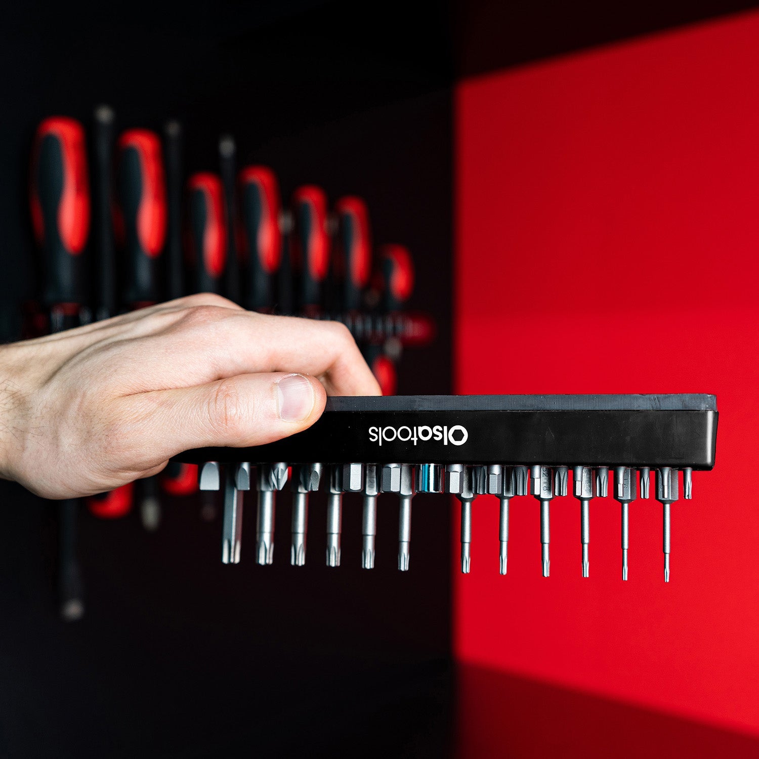 Magnetic Hex 1/4" Bit Organizer